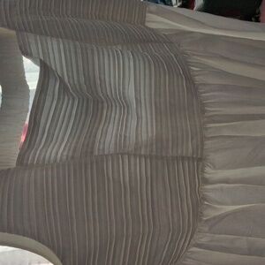 160: h&m NEW White midi dress